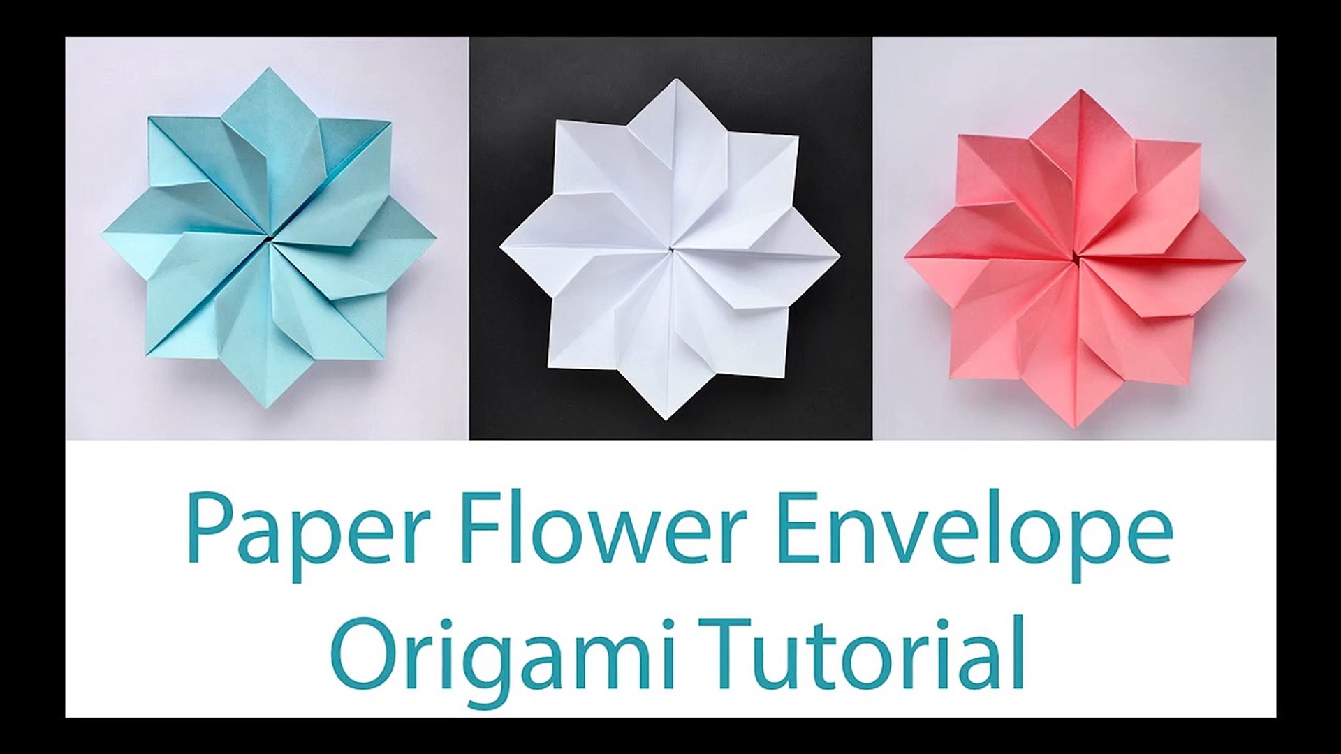 Origami Envelope Box Tutorial  How to make paper envelopes - Origami  envelope 