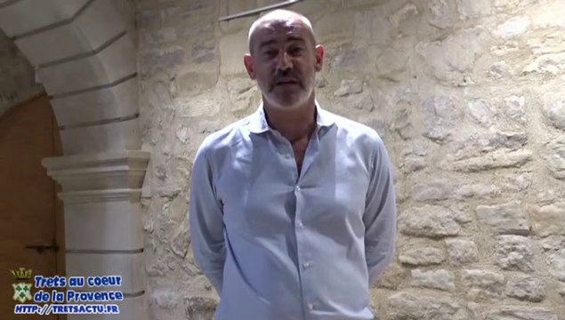 ITW departementales 2021 Canton de Trets 2e tour - ITW du maire de Trets P CHAUVIN