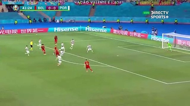 Bélgica da sorpresa y eliminó a Portugal en octavos de final de la Eurocopa 2020