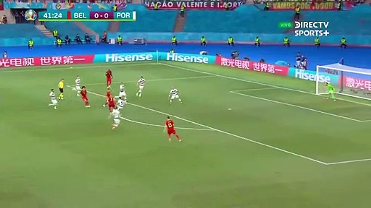 Bélgica da sorpresa y eliminó a Portugal en octavos de final de la Eurocopa 2020