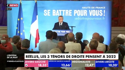 Régionales : Et maintenant place à la guerre des trois pour une place dans la course à la présidentielle !