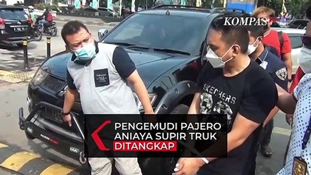 Pengemudi Pajero yang Aniaya Sopir Truk Ditangkap, Pelaku Sempat Kabur ke Jawa Timur