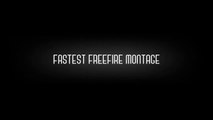 World's Fastest Best sync Montage Freefire | Freefire best Edited montage | Gods of garena
