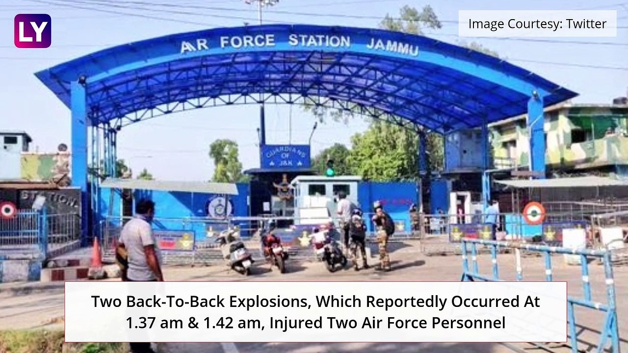 Air Force Station Jammu Blast: Two Low Intensit...