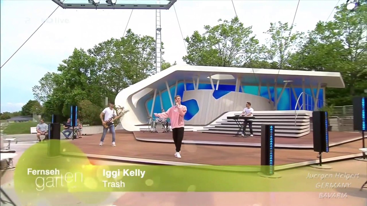 Iggi Kelly - Trash - | ZDF-Fernsehgarten, 27.06.2021
