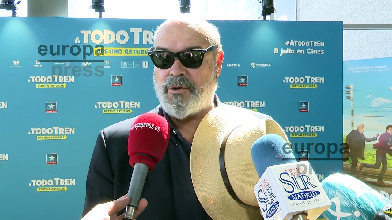 Antonio Resines evita contestar preguntas sobre el productor José Luis Moreno