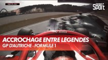 Le gros accrochage entre Räikkönen et Vettel - GP d'Autriche