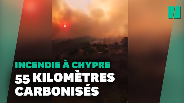 Chypre touché par le pire incendie depuis des décennies