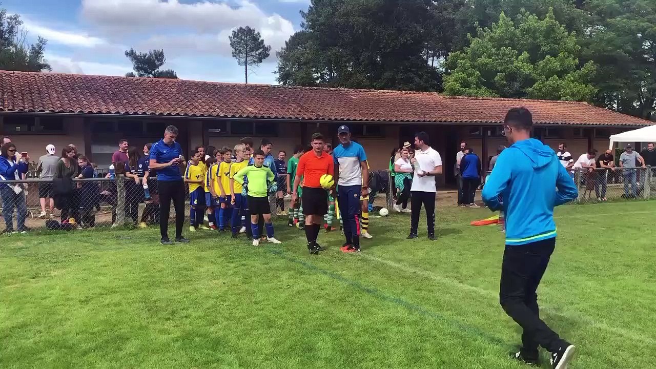 LES U13 FINALISTE DU TOURNOI DE VALLEE DE GARONNE (RIONS)