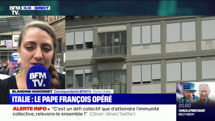 Le pape François opéré d'une inflammation du colon