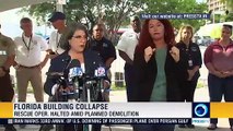 Florida building collapse death toll rises to 24, while 121 still missing
