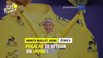 #TDF2021 - Étape 9 / Stage 9 - LCL Yellow Jersey Minute / Minute Maillot Jaune
