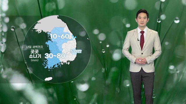 [날씨] 내일 새벽까지 곳곳 소나기...주 후반 제주 장마 시작 / YTN