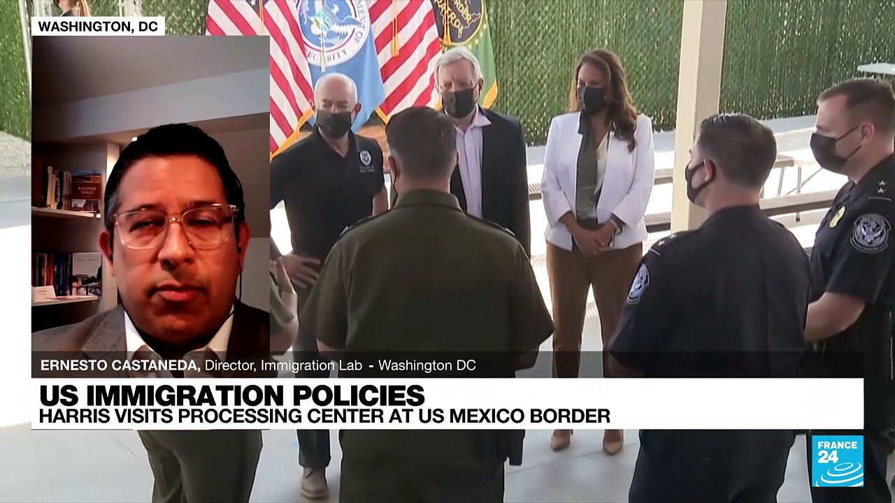 US immigration policies: K. Harris visits processing center at US Mexico border