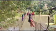 Setelah Viral, Jembatan yang Rusak Diperbaiki