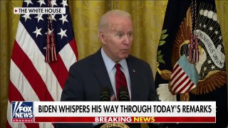 Dan Bongino Reacts To Biden'S 'Creepy' Whispering News Conference