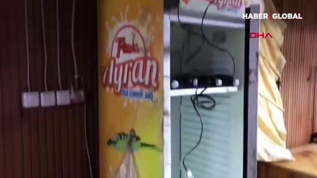 Alabalık tesisine dadanan ayı, bu yıl pencereden girdi: İlk iş kamerayı kırdı, sonra gereğini yaptı