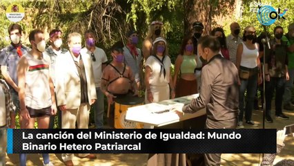 La delirante canción de Montero en su acto del Orgullo: «Mundo binario, cis, hetero y patriarcal»