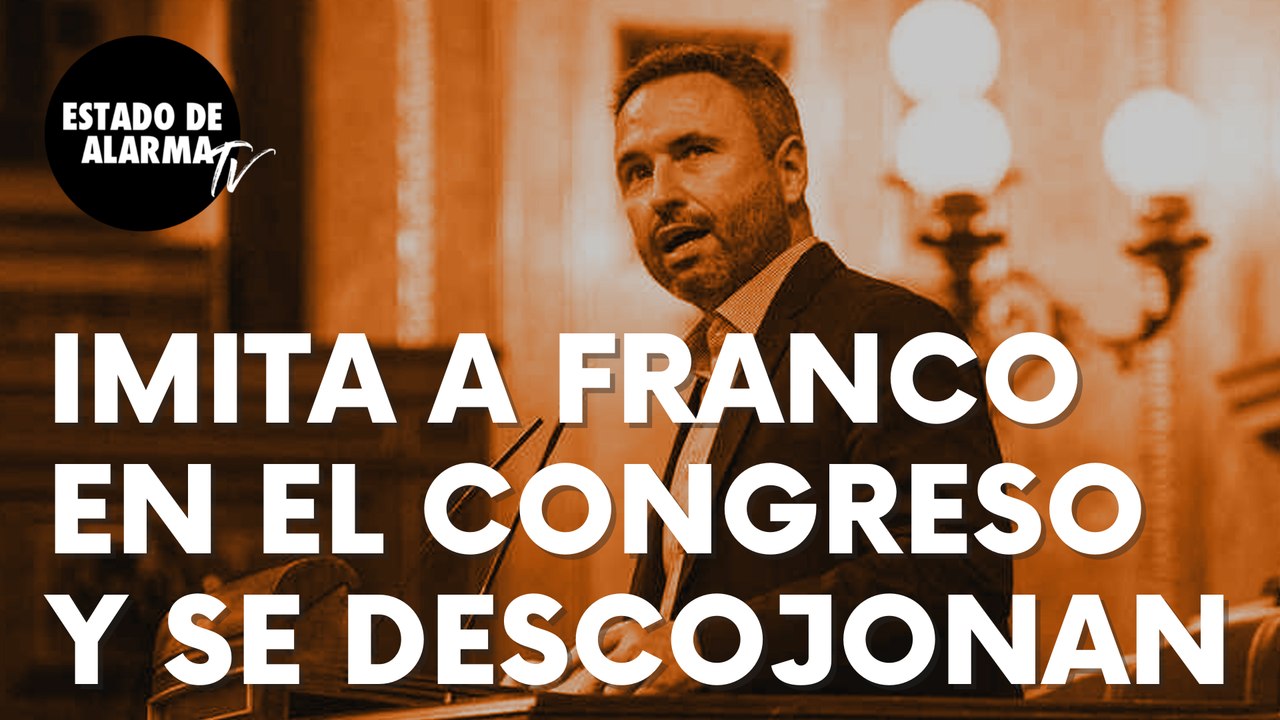 El diputado de Ciudadanos Guillermo Díaz imita a Franco en el Congreso y se descojonan: “Exorcismo”