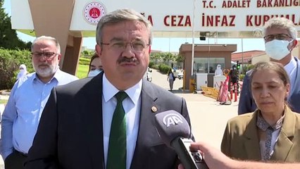 İZMİR - TBMM Hükümlü ve Tutuklu Haklarını İnceleme Alt Komisyonu, cezaevlerini ziyaret etti