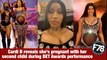 F78News: Cardi B reveals she's pregnant with her second child during BET Awards performance
