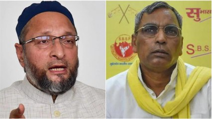 Will AIMIM contest on 100 seats? Owaisi & Rajbhar answers