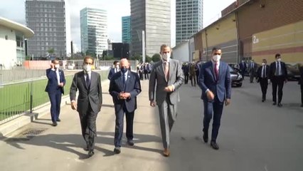 Pere Aragonés no participa en la recepción al rey en el Mobile