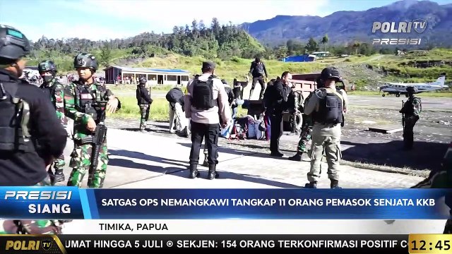 Pencapaian Satgas Nemangkawi Tumpas KKB Papua Selama 6 Bulan