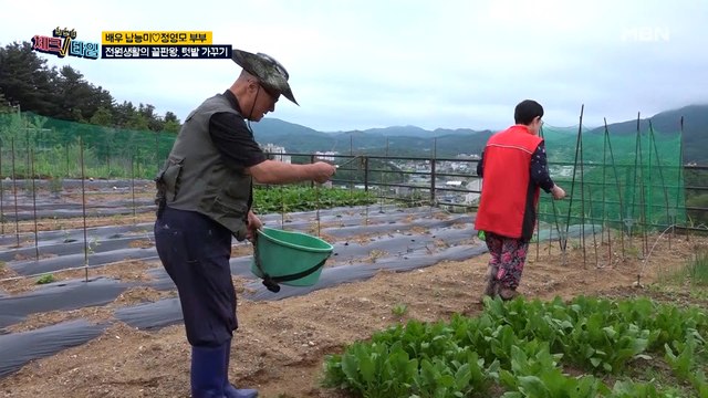 !!전원생활의 끝판왕!!! 시트콤 같은 배우 남능미 부부의 텃밭 가꾸기