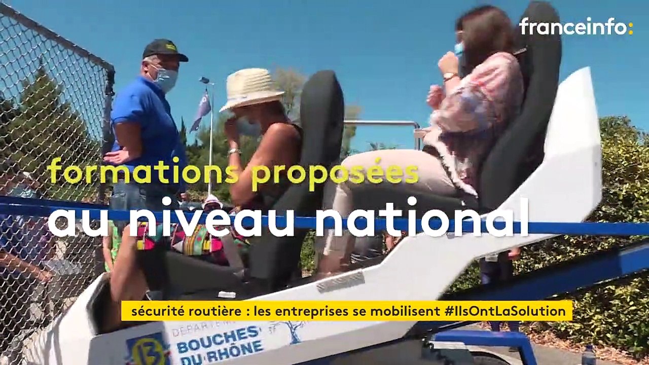 Dans les Bouches-du-Rhône, des salariés sensibilisés aux risques d'accident de la route