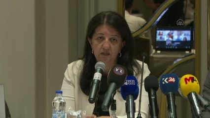 HDP Eş Genel Başkanları hukukçularla bir araya geldi