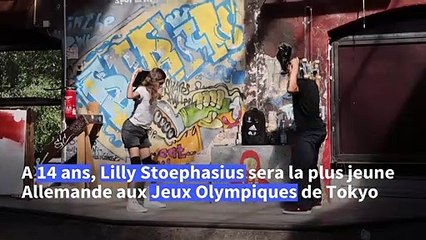La skateuse Lilly Stoephasius, plus jeune Allemande aux JO