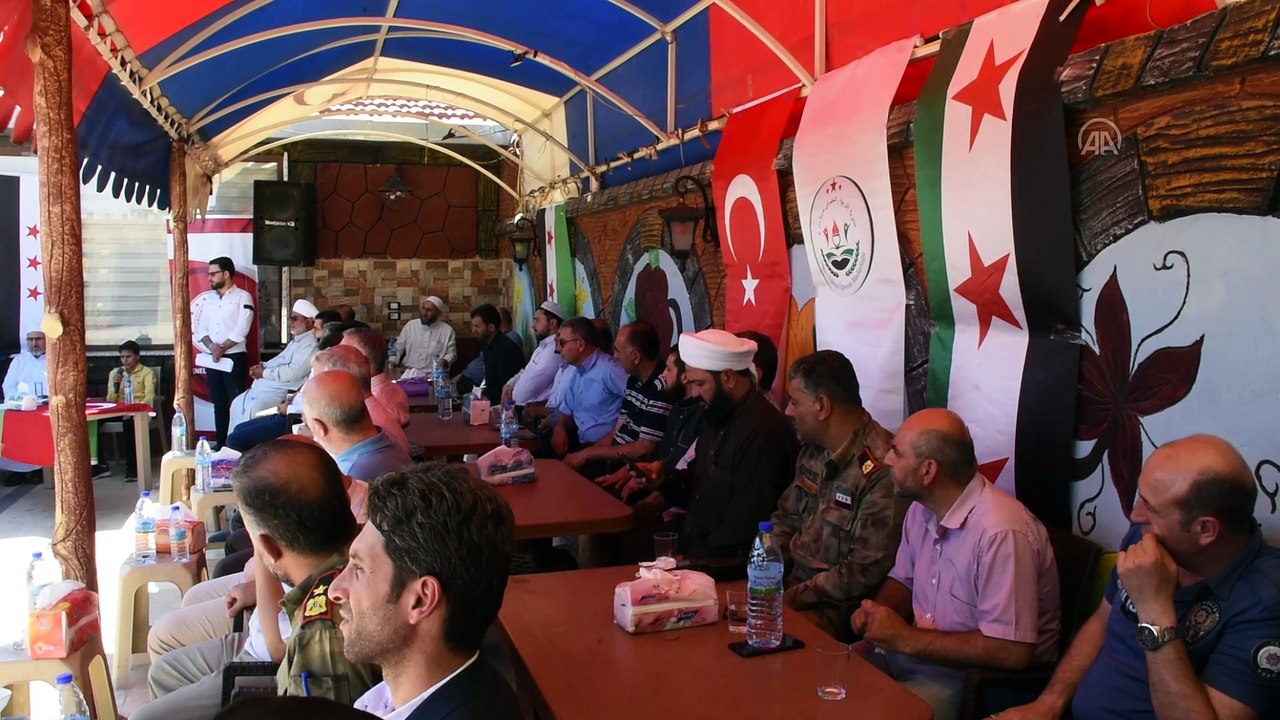 AZEZ - Suriye’nin kuzeyinde İmam Hatip okulları arası Kur'an-ı Kerim'i güzel okuma yarışması düzenlendi