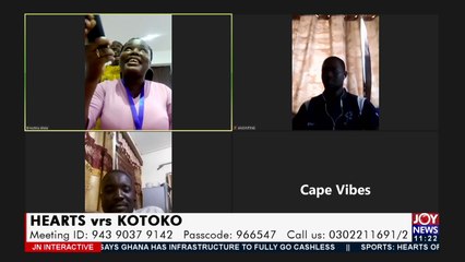 Hearts vrs Kotoko - JoyNews Interactive (28-6-21)