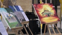 Gaziantep’te Kudüs konulu resim sergisi açıldı