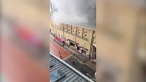 Fire breaks out at Elephant and Castle in South London