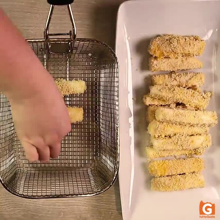 Mozzarella stick: bastoncini di mozzarella!