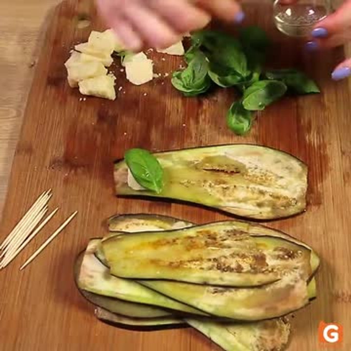 Involtini di melanzane al forno!