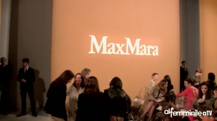 Video herunterladen: Video backstage Max Mara Milano Fashion Week primavera estate 2013