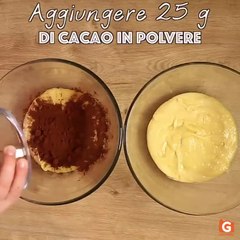 Plumcake variegato: per una colazione golosa!