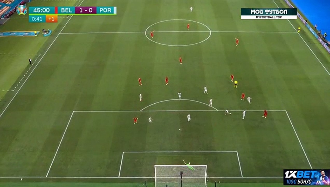Hazard T. Belgium 1 - 0 Portugal 27.06.2021