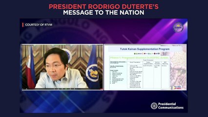 President Duterte's recorded message to the nation | Monday, June 28