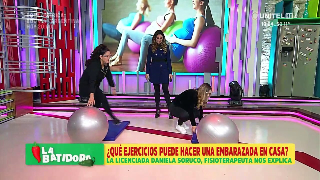 Ejercicios simples para que las embarazadas pueden realizar en casa