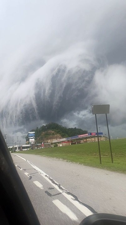 Kentucky Storm Clouds are Angry Waves