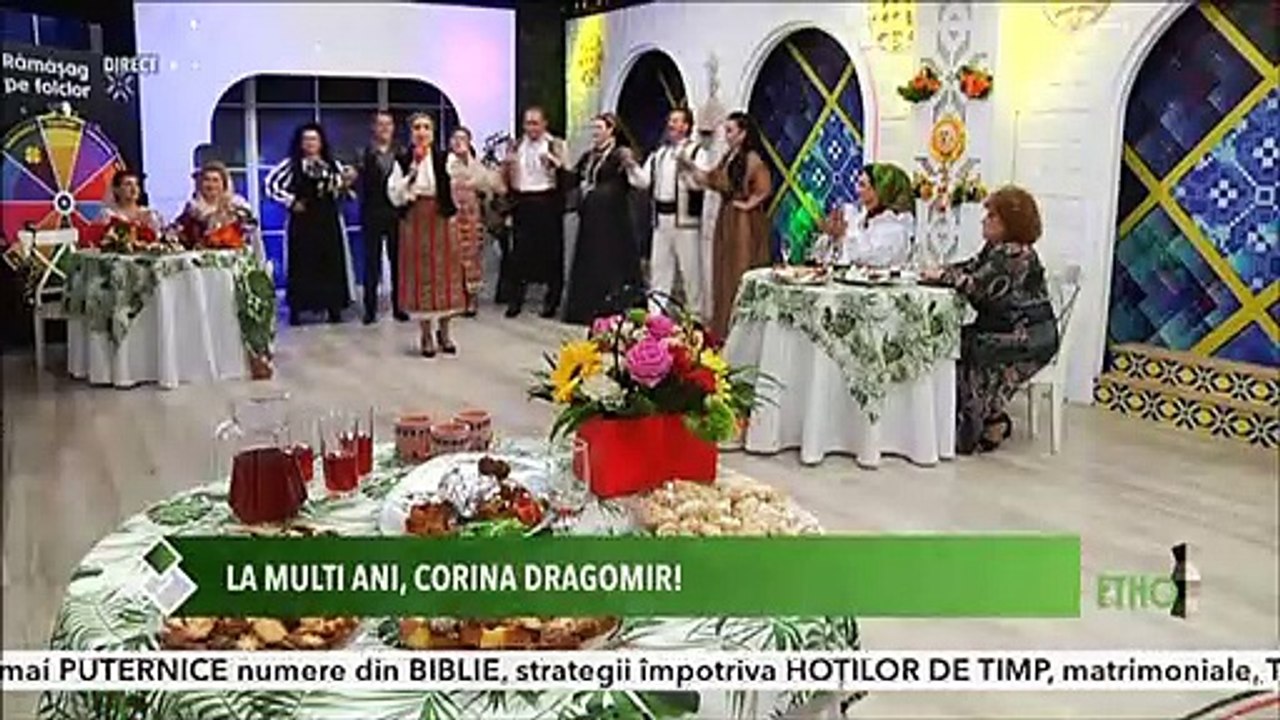 Ionela Bran - Am deschis o crasma-n sat (Ramasag pe folclor - ETNO TV -  11.06.2021)