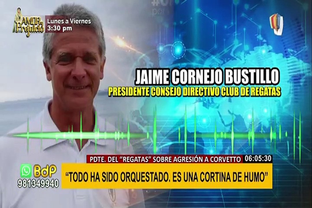 Presidente del club Regatas sobre agresión a jefe de la ONPE: “es una cortina de humo”