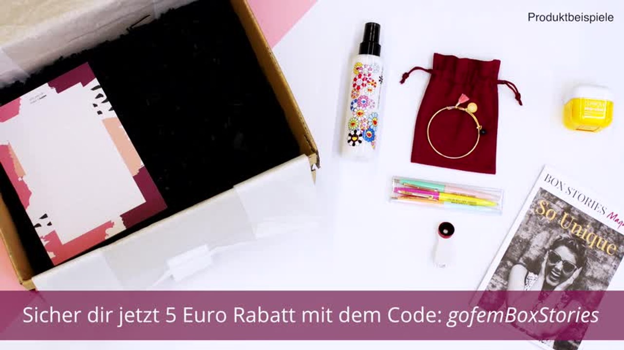 Diese Schätze findet ihr in gofeminins neuer Lifestyle-Box 'So Unique'