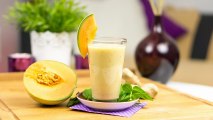 Gurken-Melonen-Minz Mix selbst gemacht! Ein Smoothie für den Bauch.