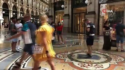 Londra'da tren istasyonunda yangın