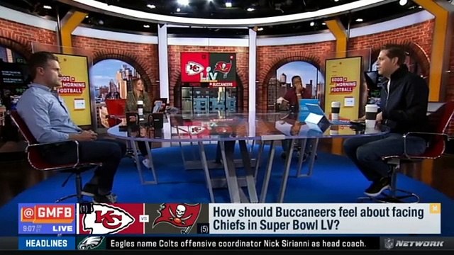 Good Morning Football | Peter Schrager Make A Bold Predictis Buccaneers Vs Chiefs In Super Bowl Lv